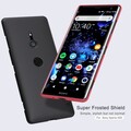 Пластиковый чехол с подставкой Nillkin Super Frosted Shield Красный для Sony Xperia XZ3(#3)