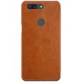 Кожаный чехол Nillkin Qin Leather Case Brown для OnePlus 5T(#2)