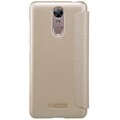 Полиуретановый чехол книга Nillkin Sparkle Leather Case Gold для Huawei Enjoy 6(#2)