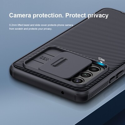 Чехол-накладка Nillkin CamShield Pro Синяя для Samsung Galaxy A53(3)
