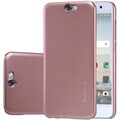 Пластиковый чехол с пленкой Nillkin Super Frosted Shield Rose Gold для HTC One A9(#3)