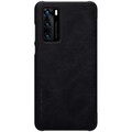 Кожаный чехол Nillkin Qin Leather Case Черный для Huawei P40(#2)