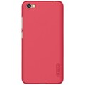 Пластиковый чехол с пленкой Nillkin Super Frosted Shield Red (Красный) для Xiaomi Redmi Note 5A (2/16Gb)(#1)