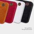 Кожаный чехол-книга Nillkin Qin Series Leather case красный для Apple iPhone 11 Pro(#10)