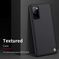 Чехол Nillkin Textured Case Черный для Samsung Galaxy S20 FE(#5)