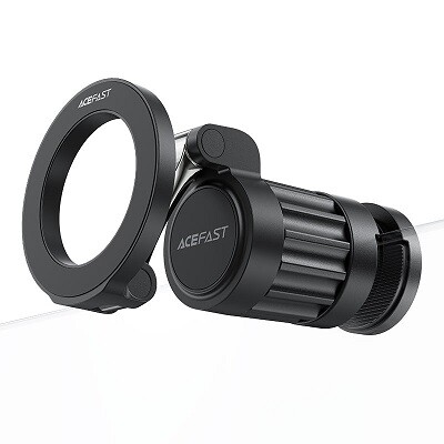 Автомобильный магнитный держатель с Magsafe Acefast E23 черный(3)