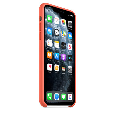 Силиконовый чехол оранжевый для Apple iPhone 11 Pro Max(5)