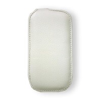 Кожаный чехол книга Melkco Leather Case White LC для Nokia C7