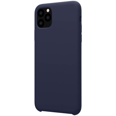 Силиконовый чехол-накладка Nillkin Flex PURE синий для Apple iPhone 11 Pro Max(2)