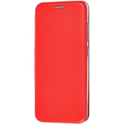 Чехол-книга на основе из силикона Book Case красный для Samsung Galaxy A31(1)