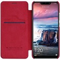 Кожаный чехол Nillkin Qin Leather Case Коричневый  для Huawei P Smart Plus\ Nova 3i(#3)