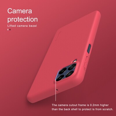Пластиковый чехол Nillkin Super Frosted Shield Синий для Samsung Galaxy M53(4)