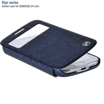 Полиуретановый чехол HOCO Star Series Case Dark Blue для Samsung i9190 Galaxy S4 mini(2)