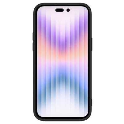 Силиконовая накладка с пластиной Magsafe Nillkin CamShield Silky Magnetic Silicone Case Черная для Apple iPhone 15 Pro Max(2)