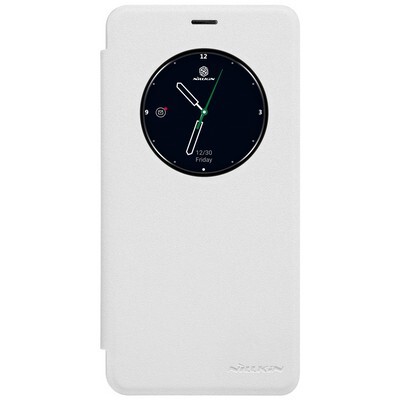 Полиуретановый чехол книга Nillkin Sparkle Leather Case White для Meizu M5 Note(1)