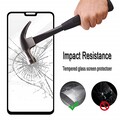 Противоударное защитное стекло Full Screen 0.3mm черное для Nokia 7.1(#2)