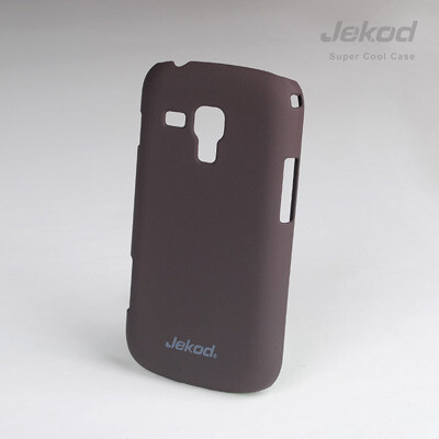 Пластиковая накладка Jekod Soft Case Brown для Samsung i8190 Galaxy S3 mini(2)