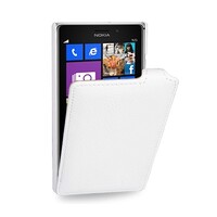 Кожаный чехол Sipo V Series White для Nokia Lumia 925