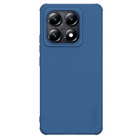 Пластиковый чехол Nillkin Super Frosted Shield Pro Синий для Xiaomi 14T Pro