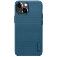 Пластиковый чехол с подставкой Nillkin Super Frosted Shield Pro Синий для Apple iPhone 13 mini
