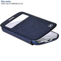 Полиуретановый чехол HOCO Star Series Case Dark Blue для Samsung i9190 Galaxy S4 mini(#2)