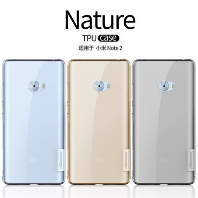 Силиконовый чехол Nillkin Nature TPU Case White для Xiaomi Mi Note 2(4)