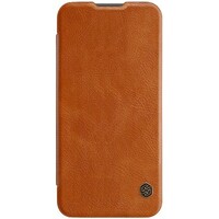 Кожаный чехол Nillkin Qin Leather Case Коричневый для Huawei P Smart 2019\ Honor 10 Lite