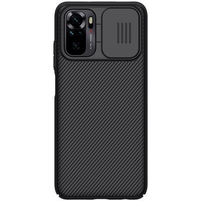 Чехол-накладка Nillkin CamShield Черная для Xiaomi Redmi Note 10(1)