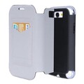 Кожаный чехол книга HOCO Crystal Black для Samsung N7100 Galaxy Note 2(#4)