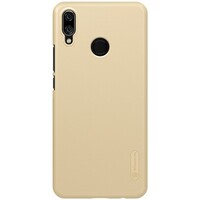 Пластиковый чехол с пленкой Nillkin Super Frosted Shield Золотой для Huawei P Smart Plus\ Nova 3i