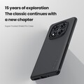 Пластиковый чехол Nillkin Super Frosted Shield Pro Черный для Xiaomi Redmi Note 14 Pro 5G(#7)