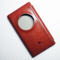 Кожаный чехол HOCO Crystal leather Case Brown для Nokia Lumia 1020(#3)