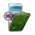 Кожаный чехол TETDED Lava Series Olive Green для Samsung i9500 Galaxy S4(#1)