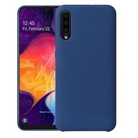 Силиконовый чехол Silicone Caseтемно-синий для Samsung Galaxy A50\ A30s