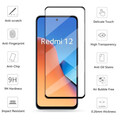 Противоударное защитное стекло Mietubl Anti-Static Full Glue 0.3mm для Xiaomi Redmi 12(#3)
