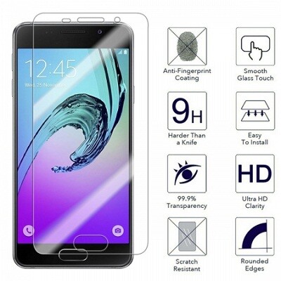 Противоударное защитное стекло Ainy Tempered Glass Protector 0.3mm для Samsung A310F Galaxy A3 (2016)(2)