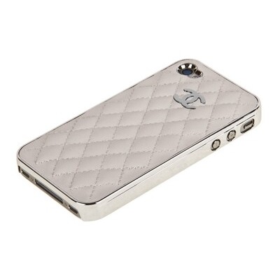 Пластиковая накладка CHANEL White для Apple iPhone 4/4S(2)