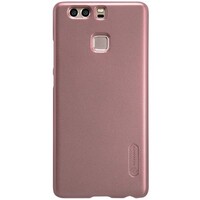 Пластиковый чехол с пленкой Nillkin Super Frosted Shield Rose Gold для Huawei Ascend P9