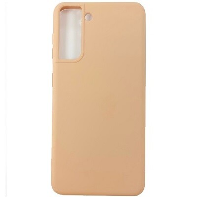 Силиконовый чехол Silicone Case светло-розовый для Samsung Galaxy S21 Plus(1)