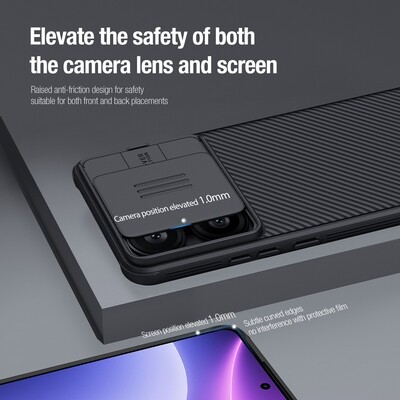 Чехол-накладка Nillkin CamShield Pro Зеленая для Xiaomi Poco F6(6)