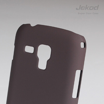 Пластиковая накладка Jekod Soft Case Brown для Samsung i8190 Galaxy S3 mini(3)