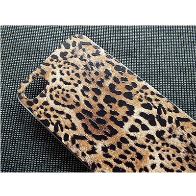 Пластиковый чехол Leopard Print Brown для Apple iPhone 4/4S(2)