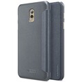 Полиуретановый чехол книга Nillkin Sparkle Leather Case Black (Черный) для Samsung Galaxy C8\ J7 Plus(#4)