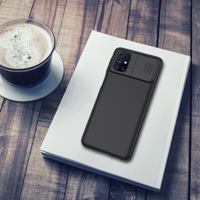 Чехол-накладка Nillkin CamShield черная для Samsung Galaxy M31s(6)