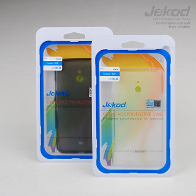 Силиконовый чехол Jekod TPU Case White для Nokia Lumia 1320(4)