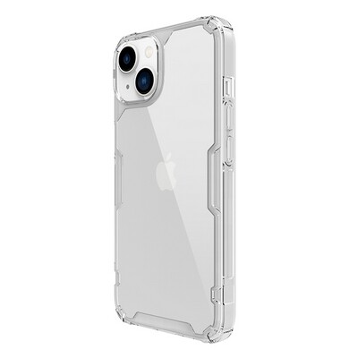 Силиконовый чехол Nillkin Nature TPU Pro Case Прозрачный для Apple iPhone 14 Plus(3)