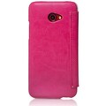 Кожаный чехол-книга HOCO Crystal leather Case Pink для HTC Butterfly S(#2)