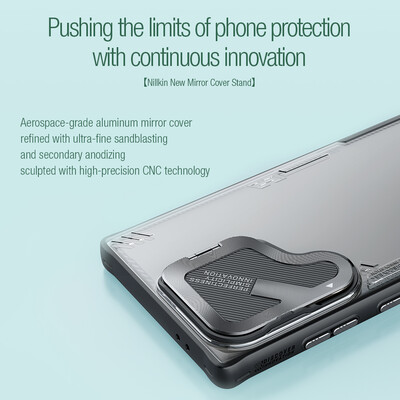 Накладка Nillkin Iceblade Prop Case Черная для Samsung Galaxy S24 Ultra(8)