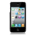Пластиковый чехол Dreamplus INNO Glossy Series Black для Apple iPhone 4/4S(#3)