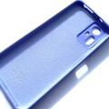 Силиконовый чехол с микрофиброй Silicone Case и защитой камеры лавандовый для Xiaomi Redmi Note 12S(#2)